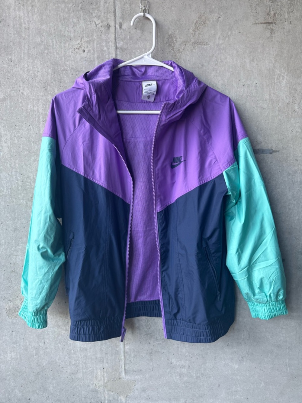 Nike Colorblock Hooded Jacket - Picture 2 of 4